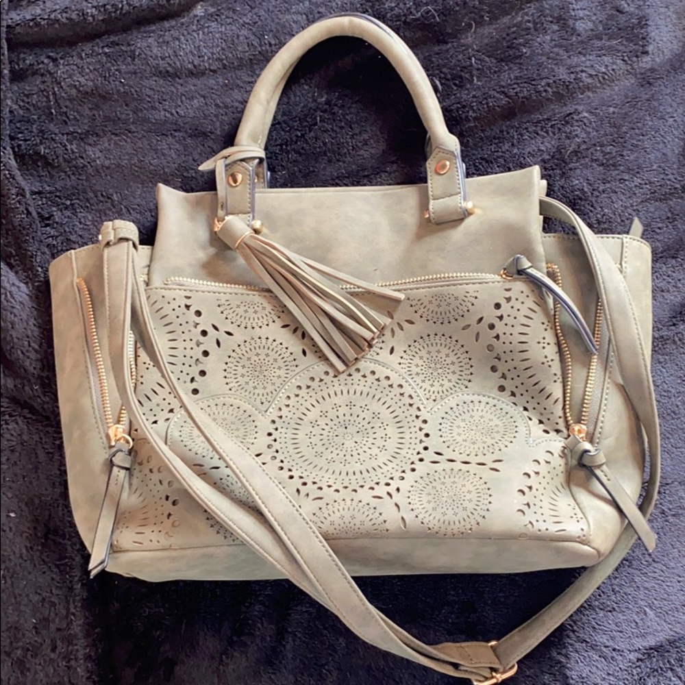 Green Die-cut Bag
